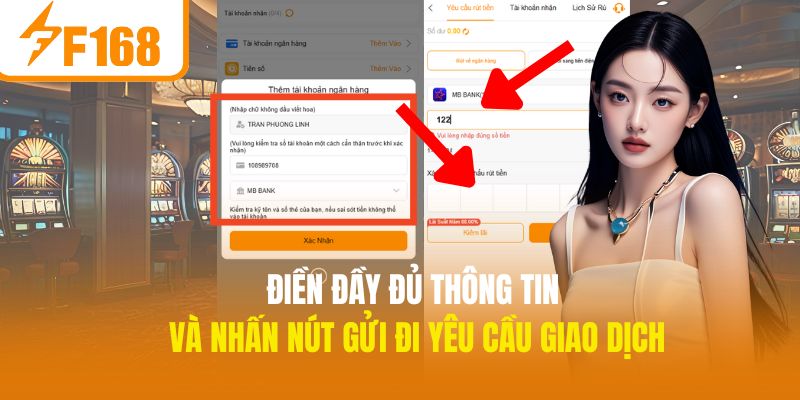 Đáp ứng đủ điều kiện tham gia rút tiền F168
